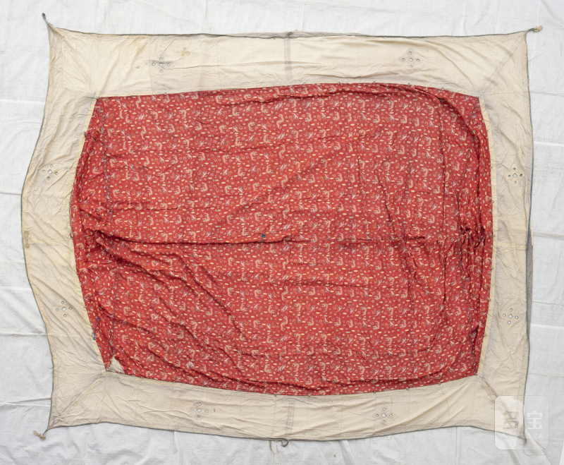 A LARGE APPLIQUÉ COTTON TENT - 图8